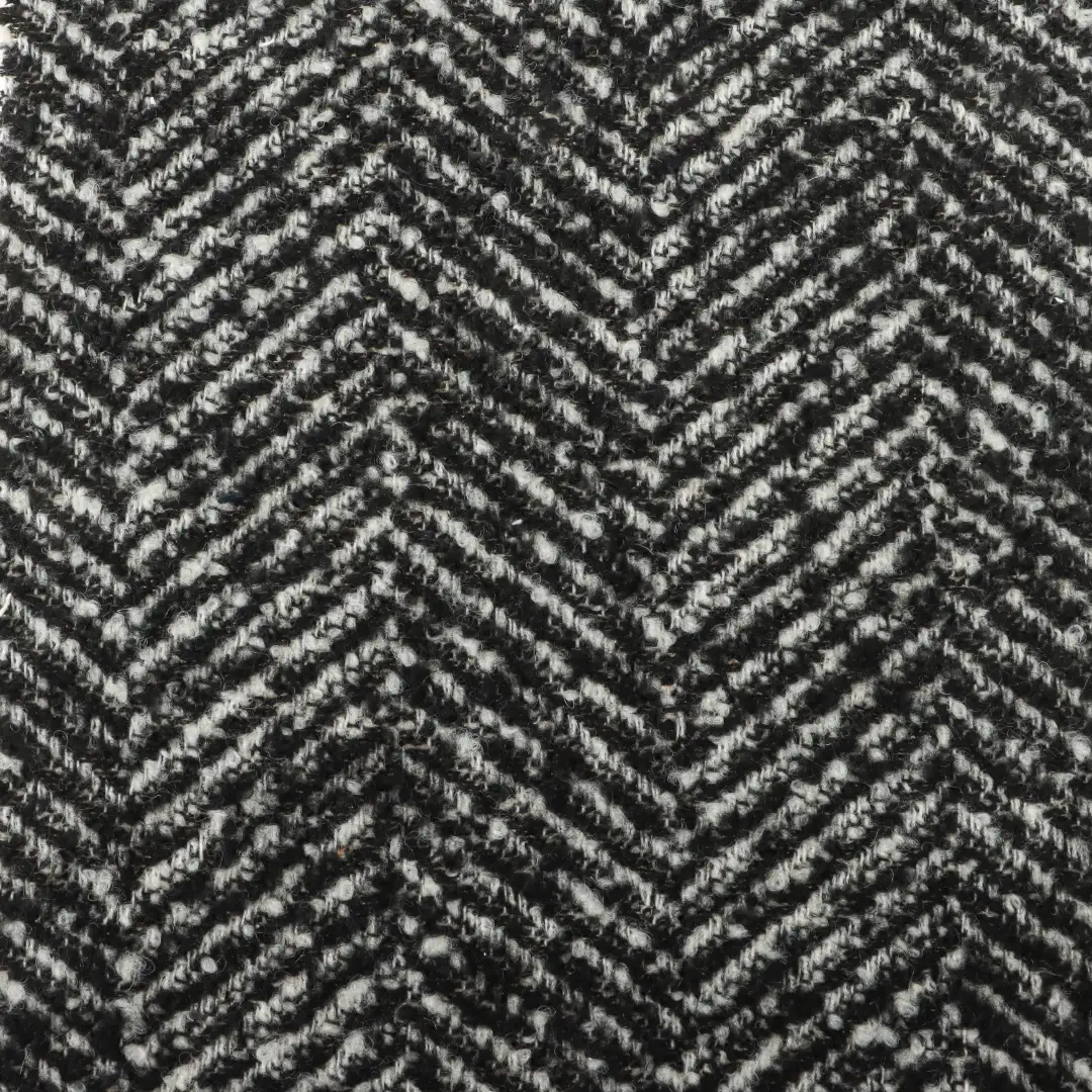 China Fabric for Jackets,Trench Coat,Overcoat Woolen Herringbone Woolen Other Wool Black color buy from China wholesaler bulk order at wholesale price free worldwide shipping Alibaba