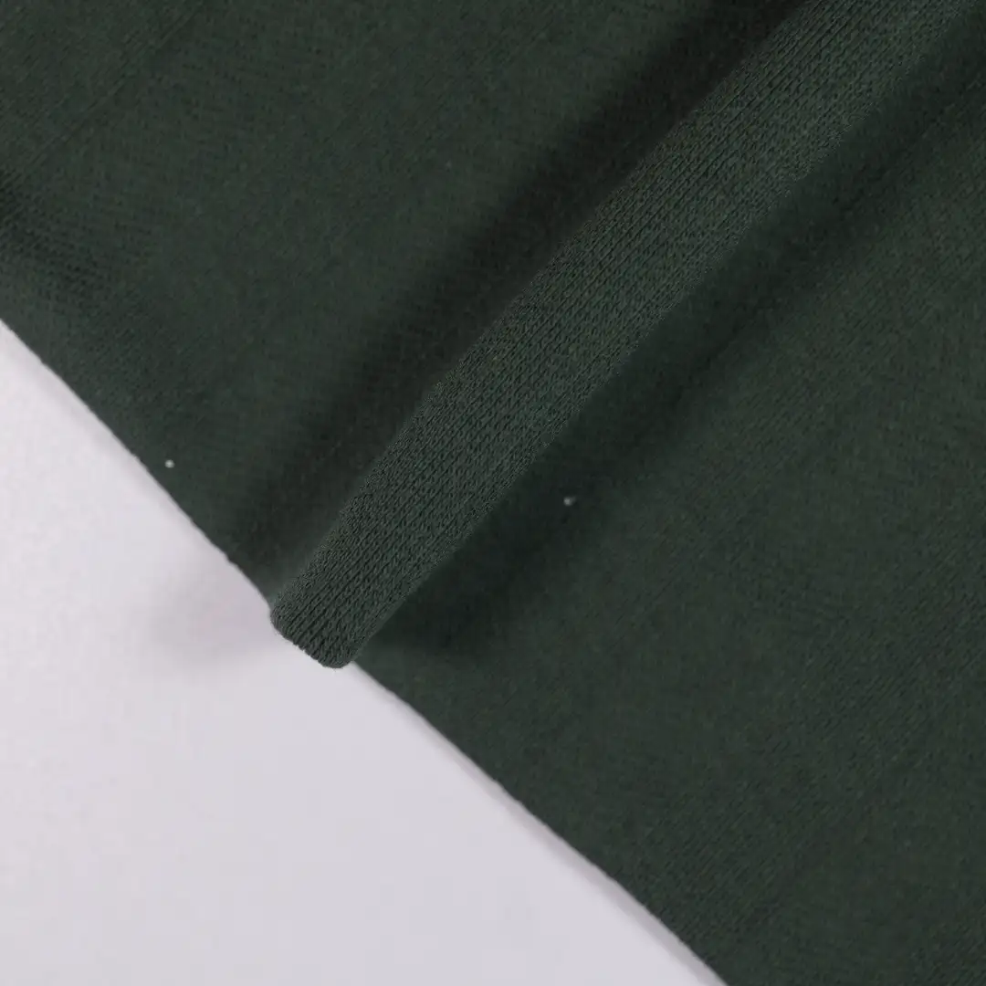 China Fabric for T-Shirt,Long Sleeve Base Layer Top Jacquard Knit Fabric Cotton dark green color buy from China wholesaler bulk order at wholesale price free worldwide shipping Alibaba