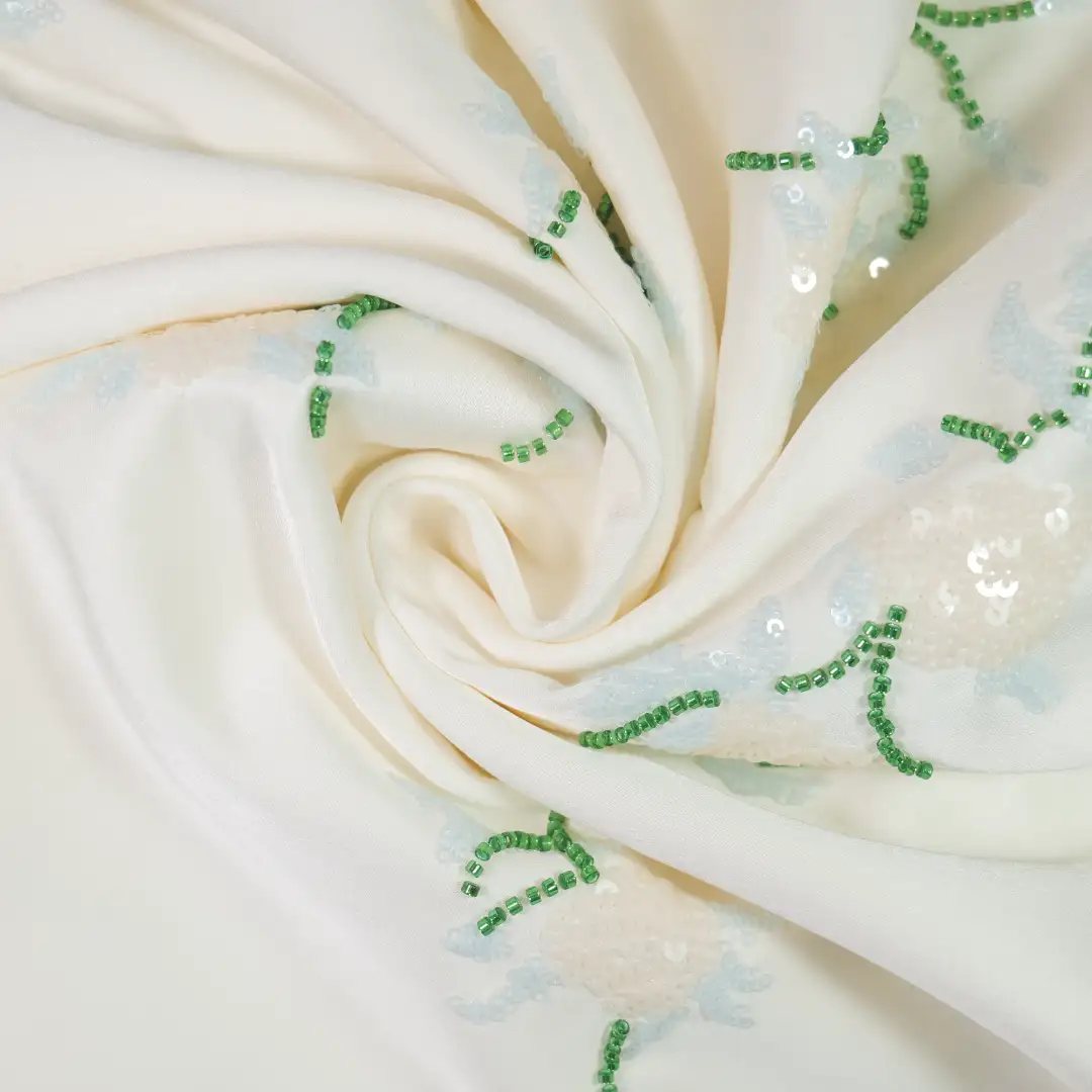 China Fabric for Shirt,Skirt,Ruffle Shirt Dress,Strap Midi Dress,Sleeveless Puffy Mini Dress Bengaline Synthetic Woven Fabric Polyester White color buy from China wholesaler bulk order at wholesale price free worldwide shipping Alibaba