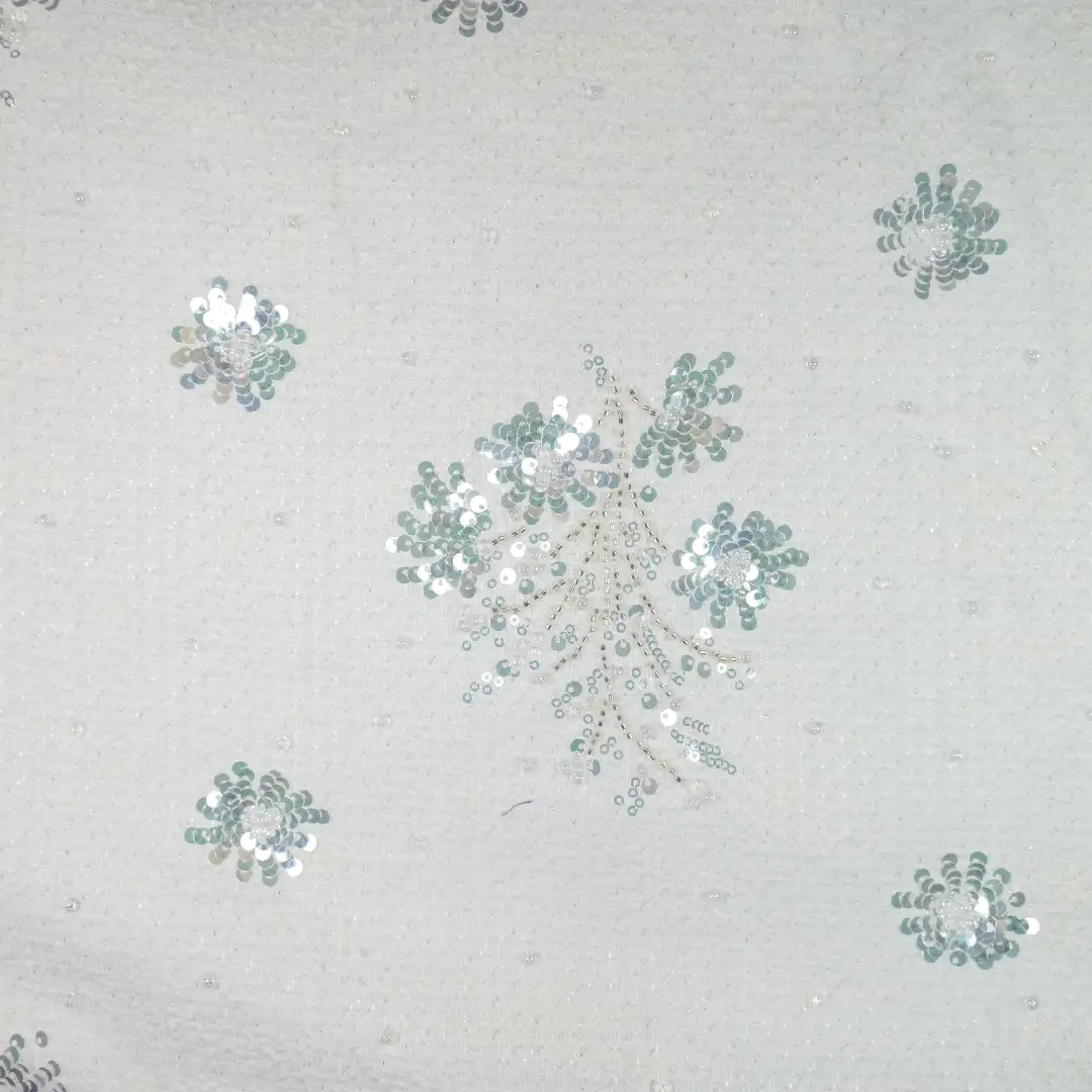 China Fabric for Shirt,Skirt Chanel-Style Fabric Woolen Polyester Cotton Acrylic Spandex White color buy from China wholesaler bulk order at wholesale price free worldwide shipping Alibaba