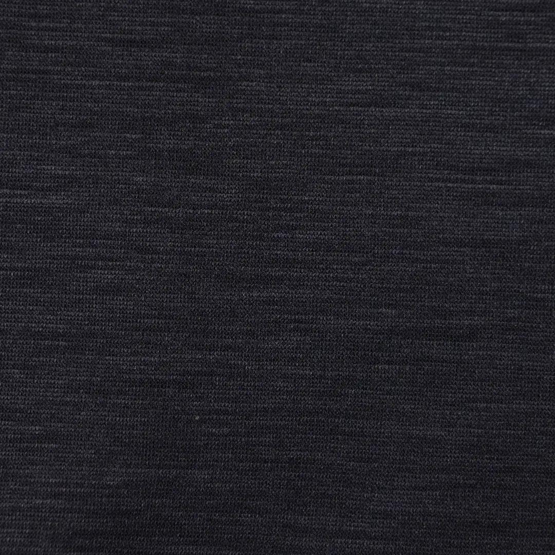 China Fabric for T-Shirt Rib Knit Fabric Polyester black color buy from China wholesaler bulk order at wholesale price free worldwide shipping Alibaba