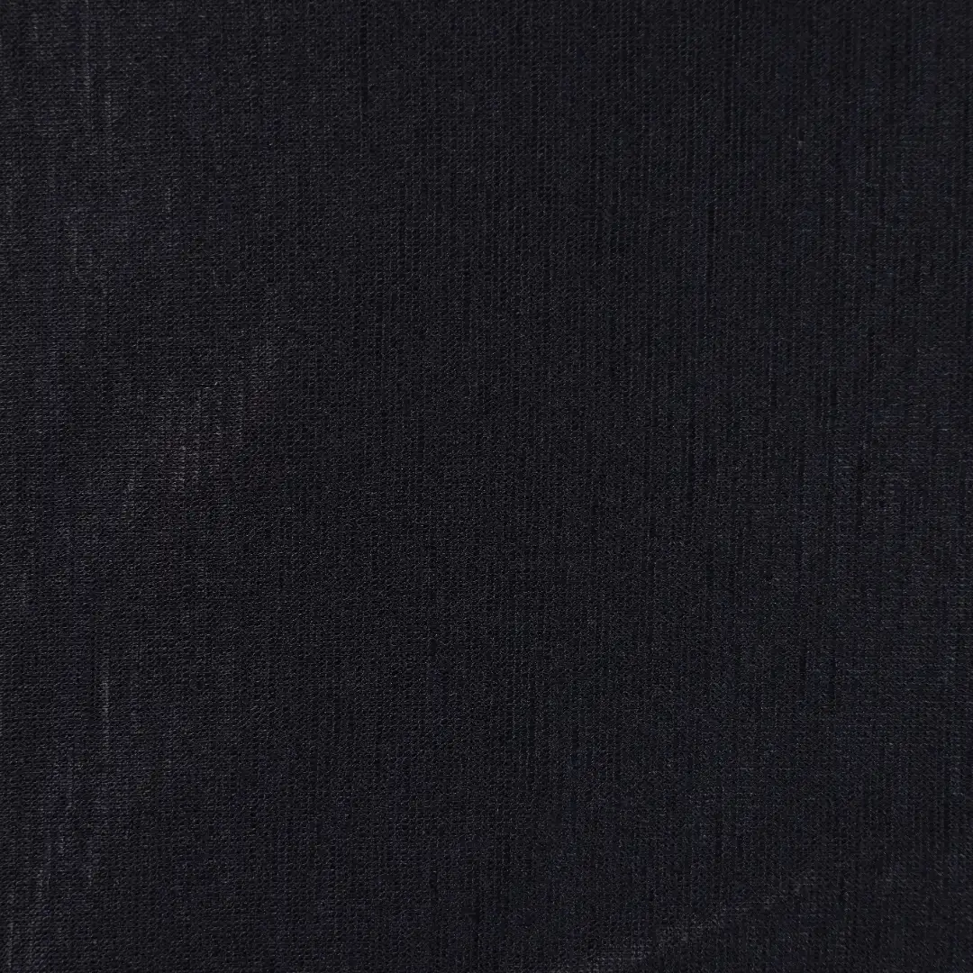 China Fabric for T-Shirt Rib Knit Fabric Polyester black color buy from China wholesaler bulk order at wholesale price free worldwide shipping Alibaba