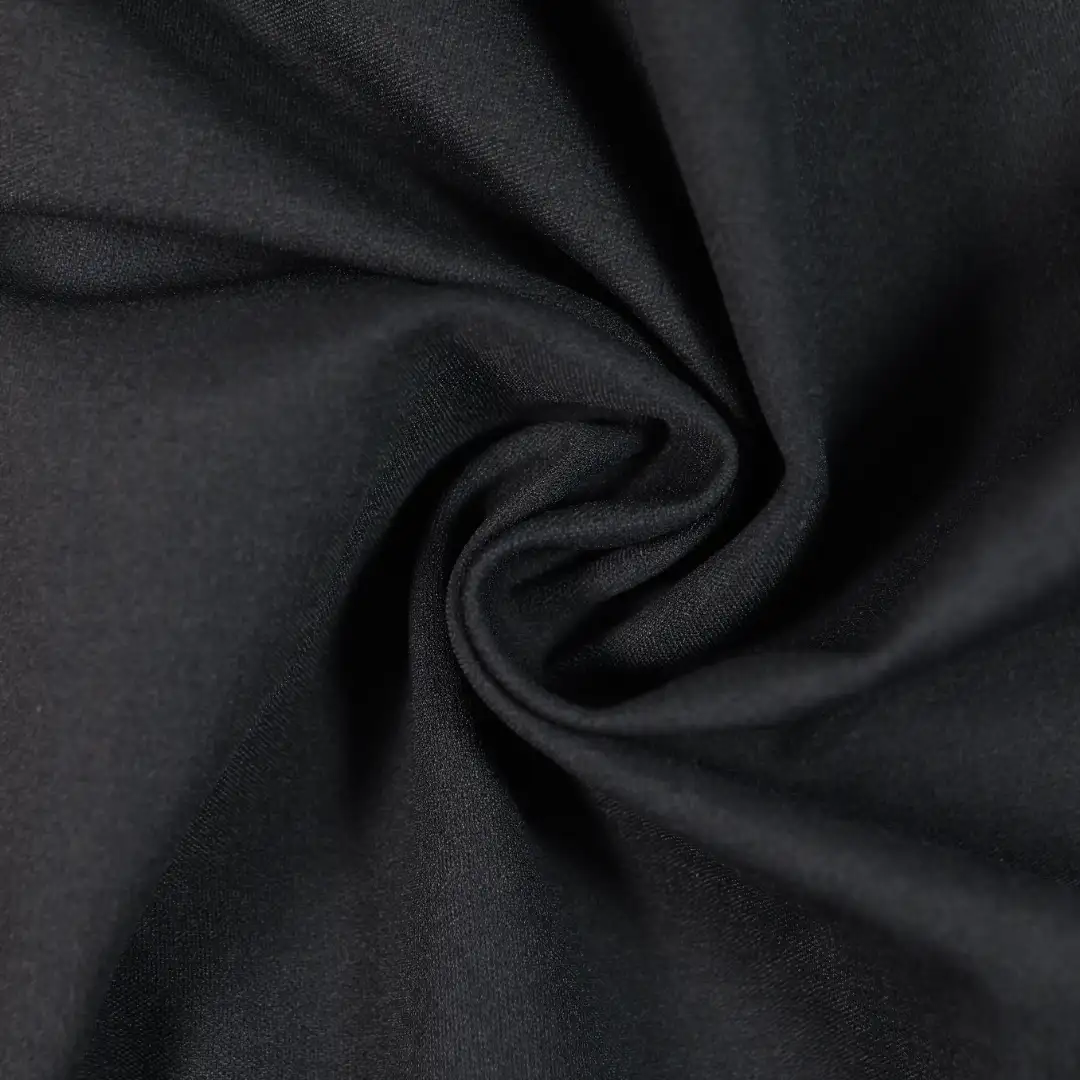 China Fabric for T-Shirt,Skirt,Shorts Rib Knit Fabric Polyester black color buy from China wholesaler bulk order at wholesale price free worldwide shipping Alibaba