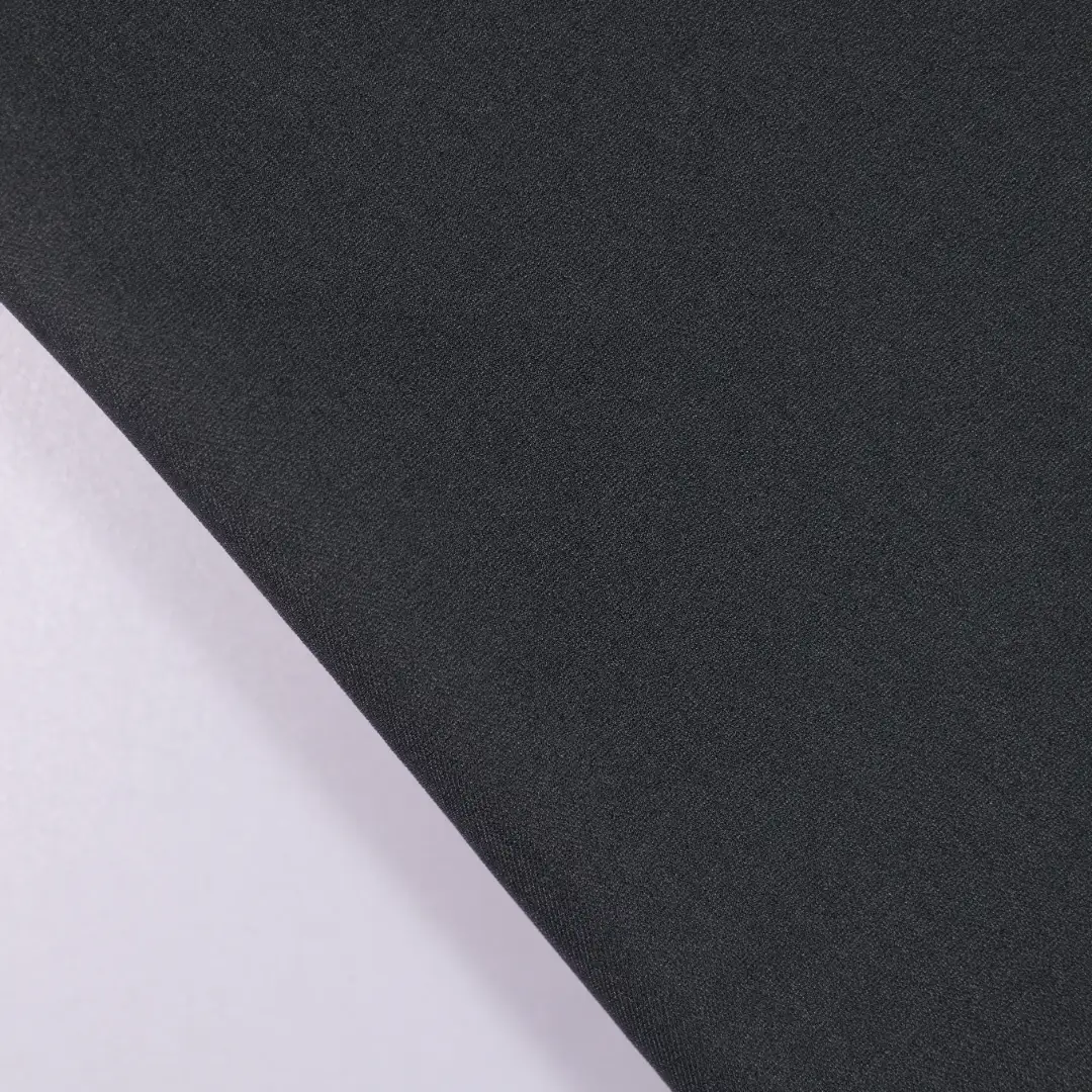 China Fabric for T-Shirt,Skirt,Shorts Rib Knit Fabric Polyester black color buy from China wholesaler bulk order at wholesale price free worldwide shipping Alibaba