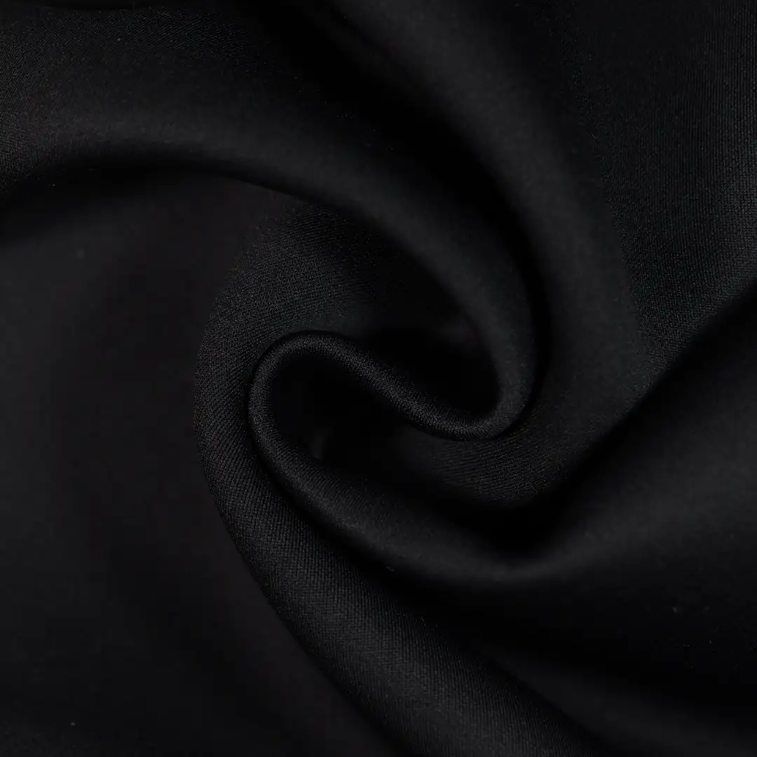 China Fabric for T-Shirt,Skirt,Backless Beach Dress Rib Knit Fabric Rayon Sorona black color buy from China wholesaler bulk order at wholesale price free worldwide shipping Alibaba