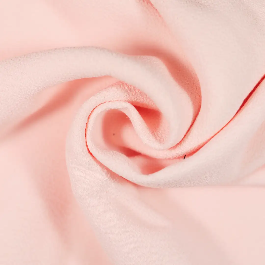 China Fabric for Pants,T-Shirt,Skirt Rib Knit Fabric Polyester pink color buy from China wholesaler bulk order at wholesale price free worldwide shipping Alibaba