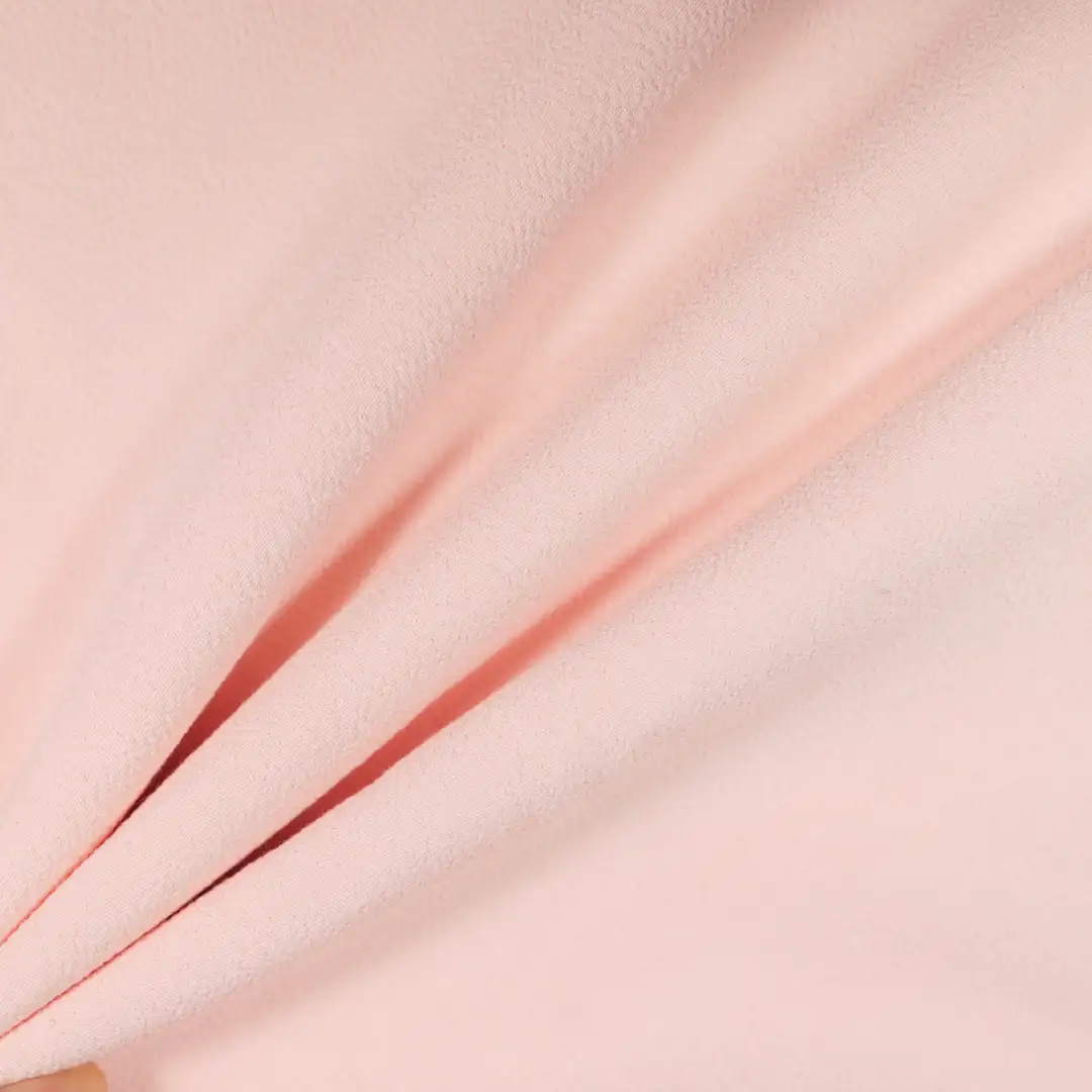 China Fabric for Pants,T-Shirt,Skirt Rib Knit Fabric Polyester pink color buy from China wholesaler bulk order at wholesale price free worldwide shipping Alibaba