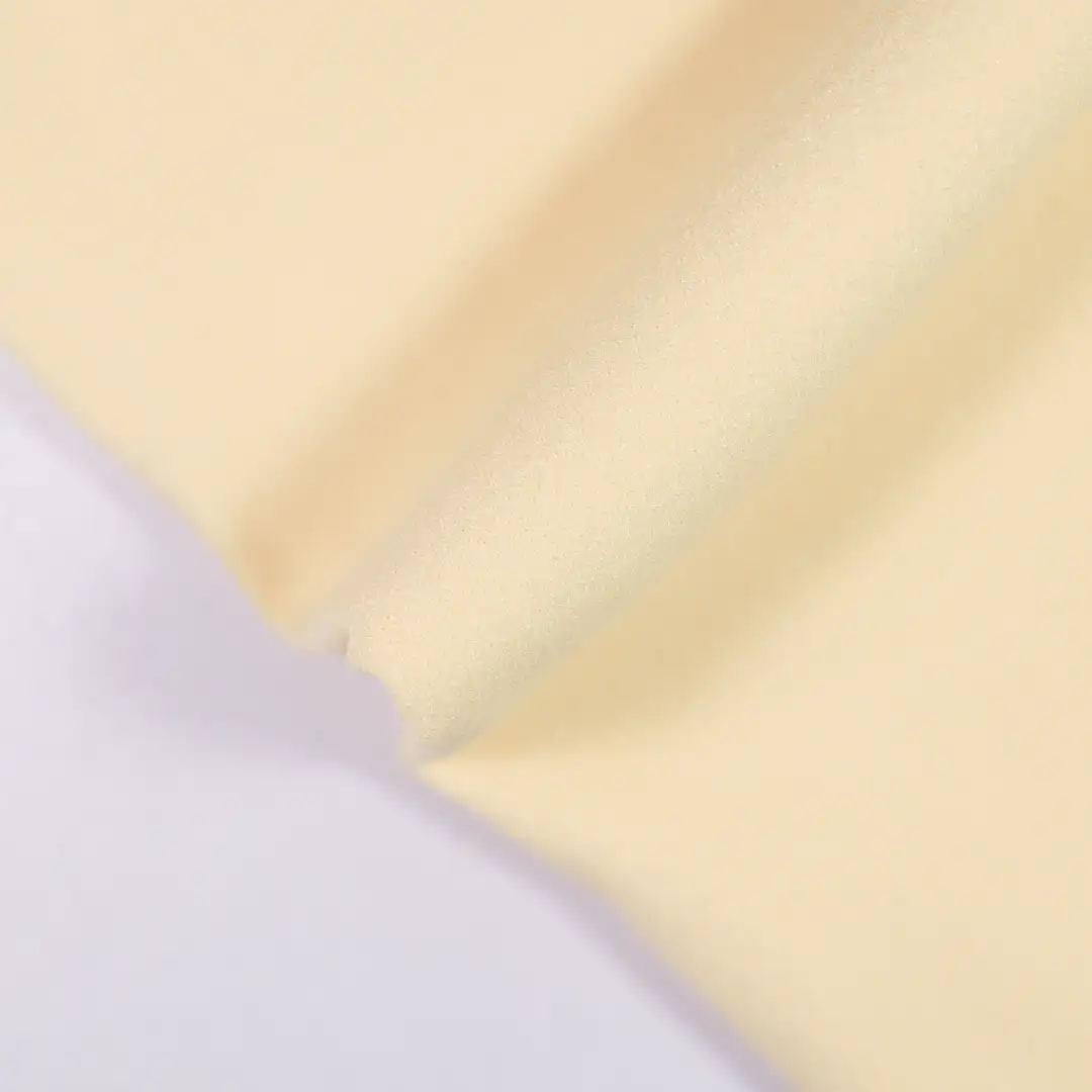 China Fabric for T-Shirt French Terry Knit Fabric Rayon Sorona yellow color buy from China wholesaler bulk order at wholesale price free worldwide shipping Alibaba