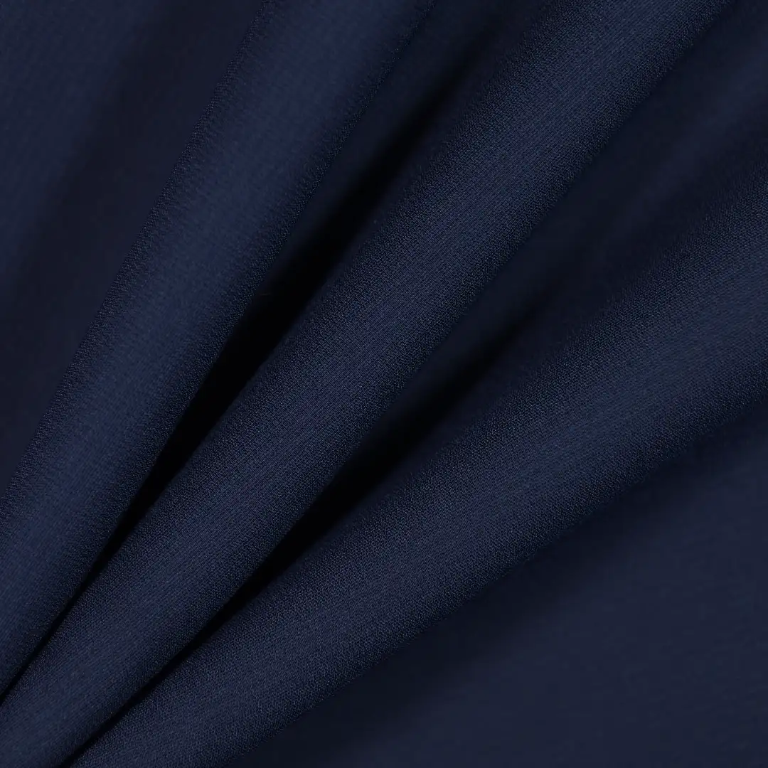 China Fabric for T-Shirt,Skirt,Jogger Rib Knit Fabric Polyester dark blue color buy from China wholesaler bulk order at wholesale price free worldwide shipping Alibaba