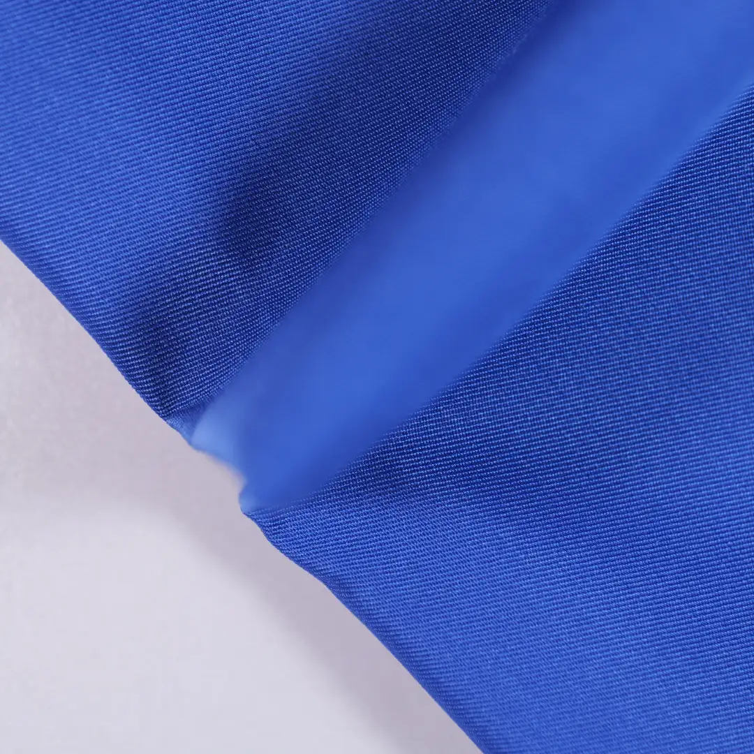 China Fabric for Trench Coat,Padded Jacket,Suit Twill Synthetic Woven Fabric Polyester blue color buy from China wholesaler bulk order at wholesale price free worldwide shipping Alibaba