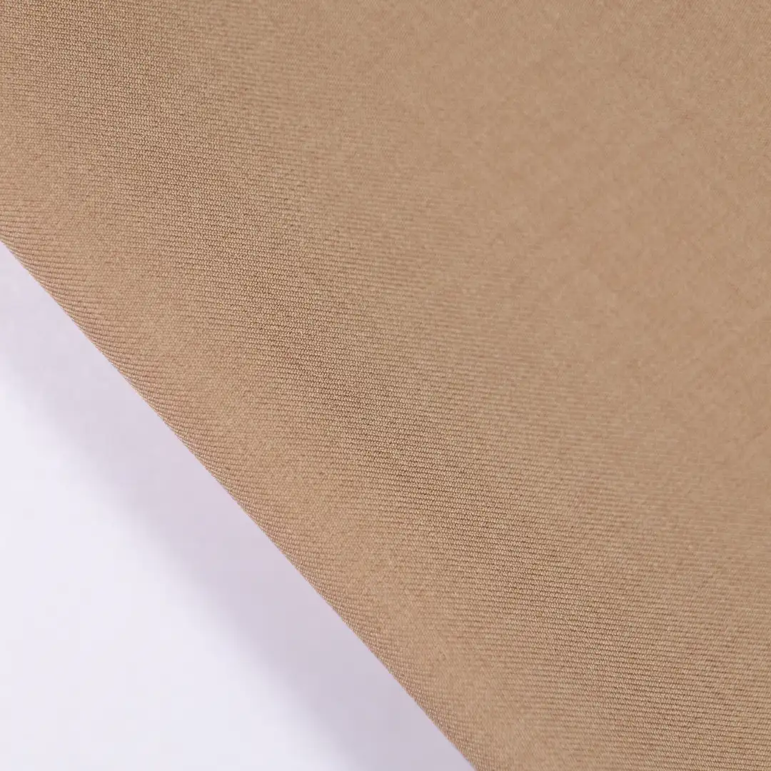 China Fabric for Shirt,Blazer Polyester/Rayon Plain Woven Blended Fabric Polyester Spandex dark coffee color buy from China wholesaler bulk order at wholesale price free worldwide shipping Alibaba