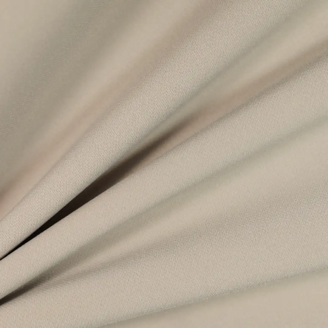 China Fabric for Shirt,Trench Coat Polyester/Rayon Twill Woven Blended Fabric Polyester Spandex light coffee color buy from China wholesaler bulk order at wholesale price free worldwide shipping Alibaba