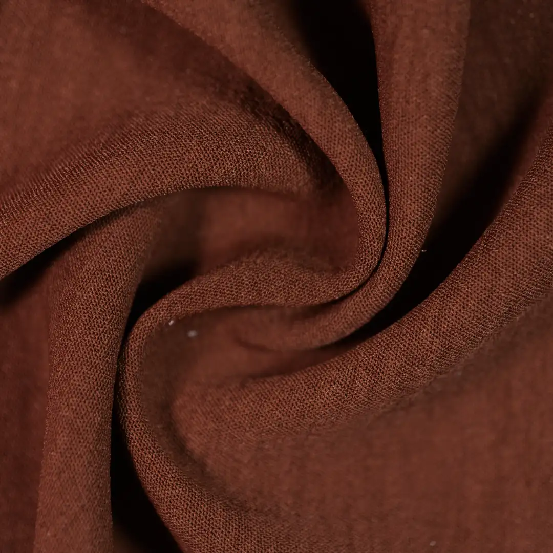 China Fabric for Pants,Skirt,Backless Beach Dress Crepe Synthetic Woven Fabric Polyester coffee color buy from China wholesaler bulk order at wholesale price free worldwide shipping Alibaba