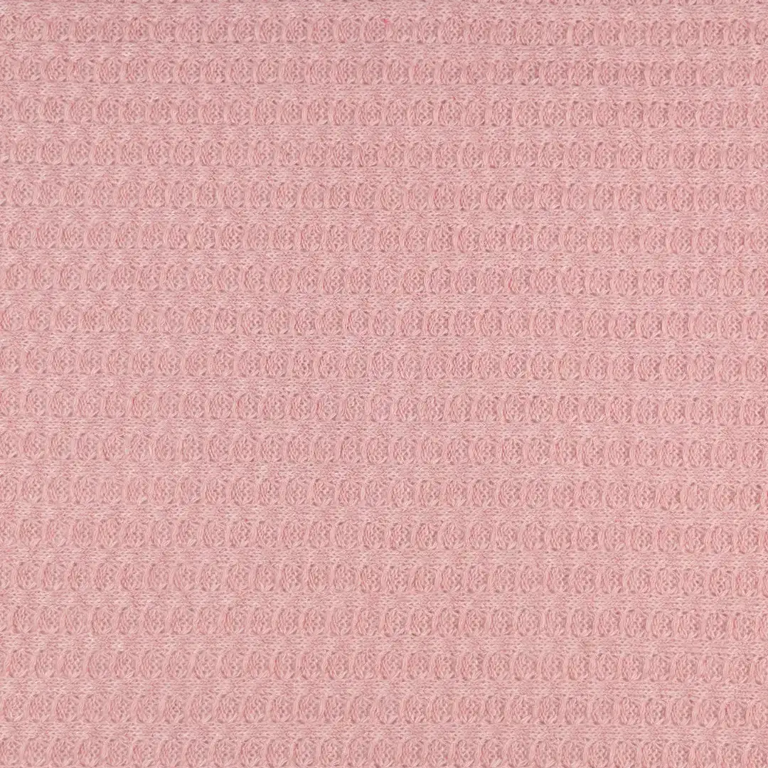 China Fabric for T-Shirt,Skirt,Backless Beach Dress Waffle Knit Fabric Polyester Spandex pink color buy from China wholesaler bulk order at wholesale price free worldwide shipping Alibaba