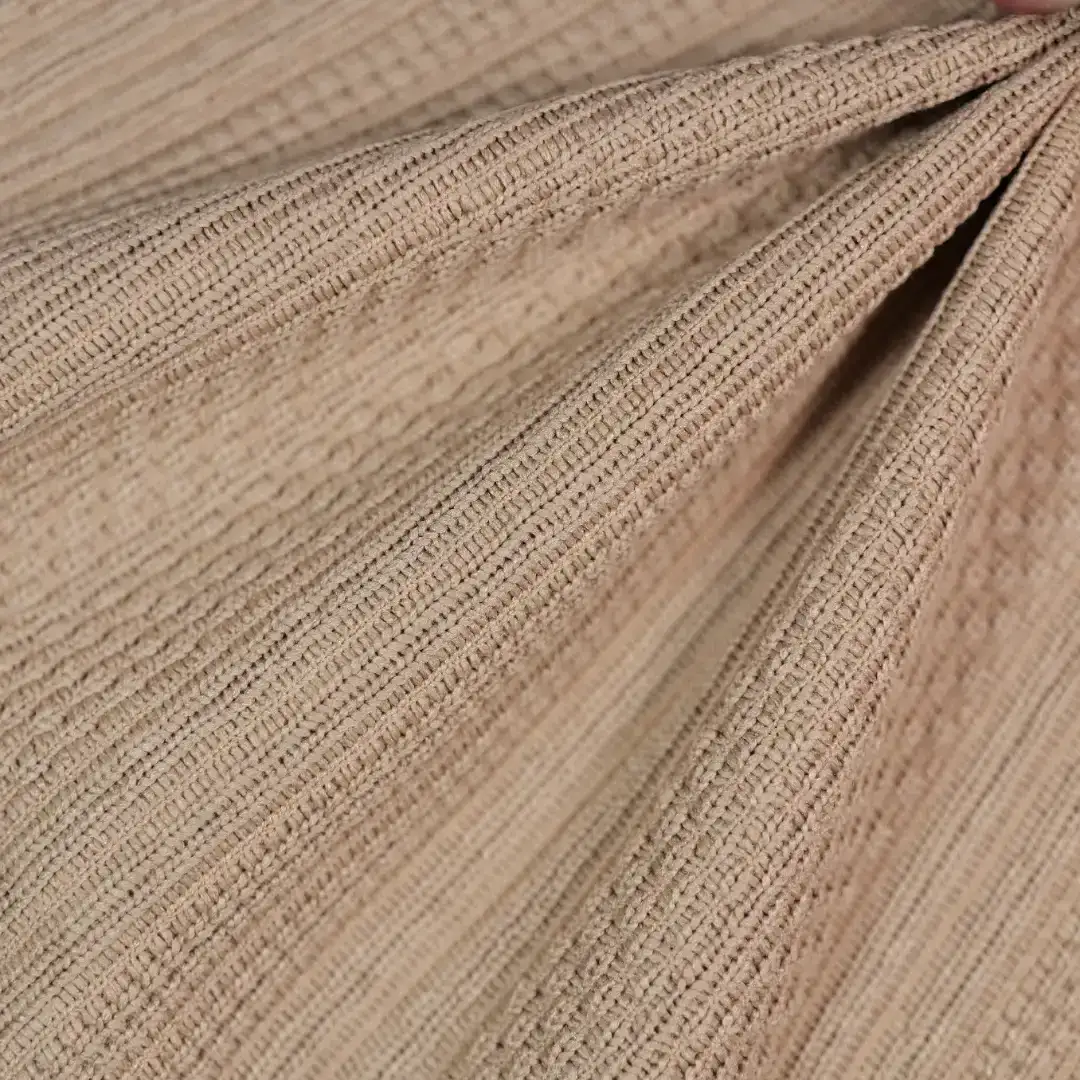 China Fabric for T-Shirt,Skirt,Long Sleeve Base Layer Top Rib Knit Fabric Polyester Spandex coffee color buy from China wholesaler bulk order at wholesale price free worldwide shipping Alibaba