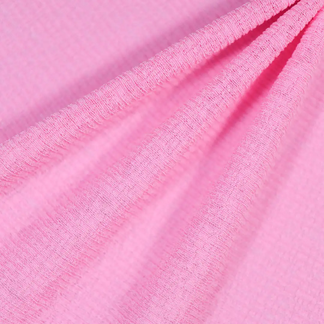 China Fabric for T-Shirt,Over Shirt,Backless Beach Dress Single Jersey Knit Fabric Polyester Spandex pink color buy from China wholesaler bulk order at wholesale price free worldwide shipping Alibaba