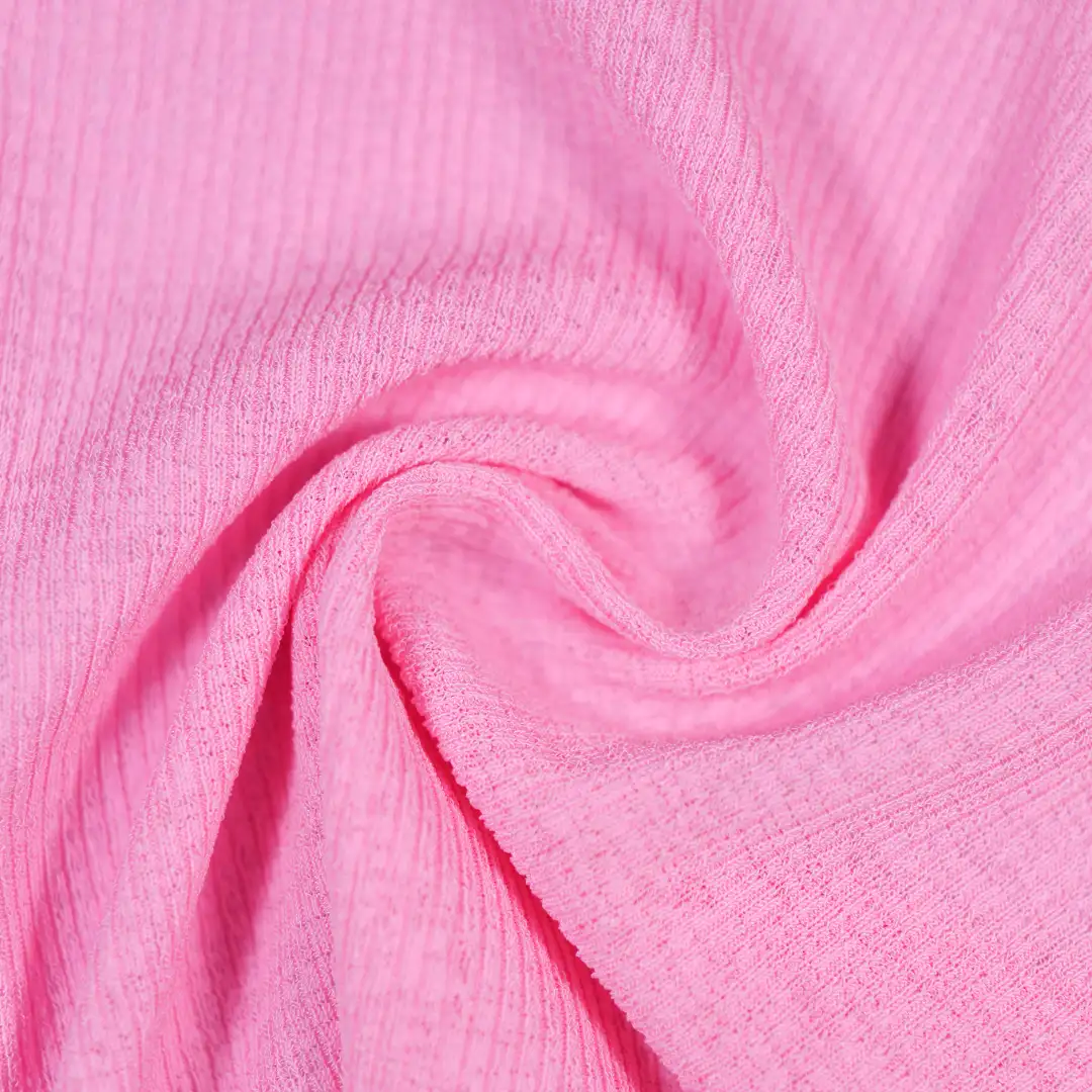 China Fabric for T-Shirt,Over Shirt,Backless Beach Dress Single Jersey Knit Fabric Polyester Spandex pink color buy from China wholesaler bulk order at wholesale price free worldwide shipping Alibaba