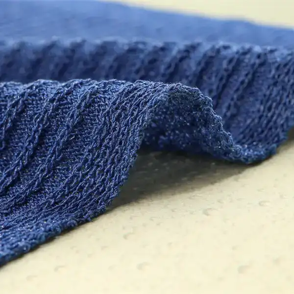 China Yarn for Dresses (Cardigan Open) (Sweater),Crop Top Pullover (Sweater) Functional Yarn Functional Yarn Recycled Polyester Viscose blue color buy from China wholesaler bulk order at wholesale price free worldwide shipping Alibaba