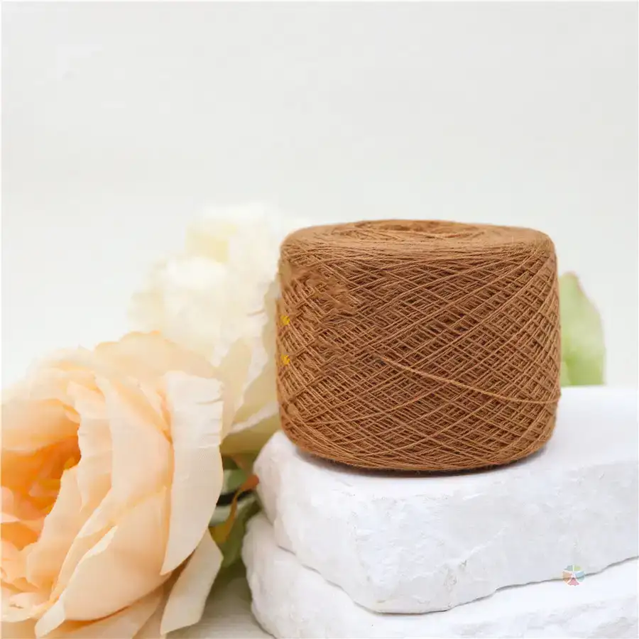 China Yarn for Sweaters Ring Spun Regular Yarn coffee color buy in China wholesaler bulk order at wholesale price free worldwide shipping Alibaba