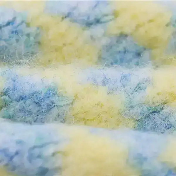 China Yarn for Half-Zipper Cardigan (Sweater),Knitted Jacket (Sweater),Knitted Trousers (Sweater) Air Spun Yarn Fancy Yarn Recycled Polyester Acrylic Wool Nylon Elastane yellow  aqua color buy from China wholesaler bulk order at wholesale price free worldwide shipping Alibaba