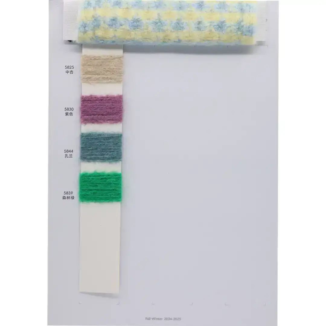 China Yarn for Half-Zipper Cardigan (Sweater),Knitted Jacket (Sweater),Knitted Trousers (Sweater) Air Spun Yarn Fancy Yarn Recycled Polyester Acrylic Wool Nylon Elastane yellow  aqua color buy from China wholesaler bulk order at wholesale price free worldwide shipping Alibaba