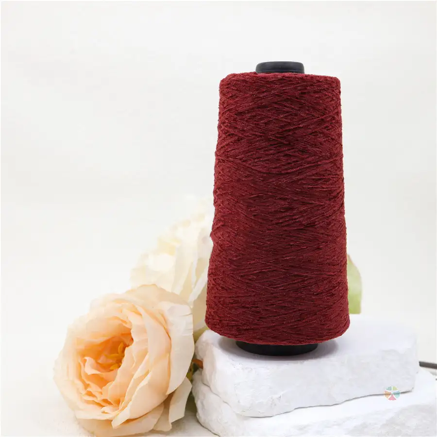 China Yarn for Sweaters Matt Chenille Fancy Yarn red color buy in China wholesaler bulk order at wholesale price free worldwide shipping Alibaba