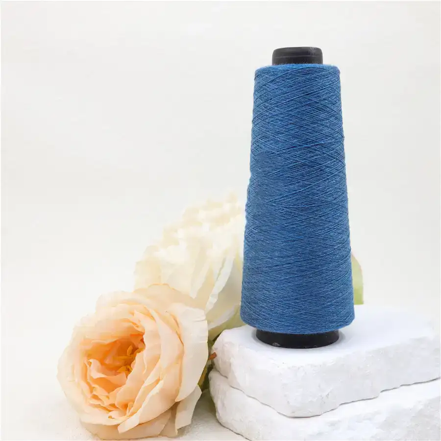 China Yarn for Sweaters Semi-Worsted Spun Regular Yarn blue color buy in China wholesaler bulk order at wholesale price free worldwide shipping Alibaba