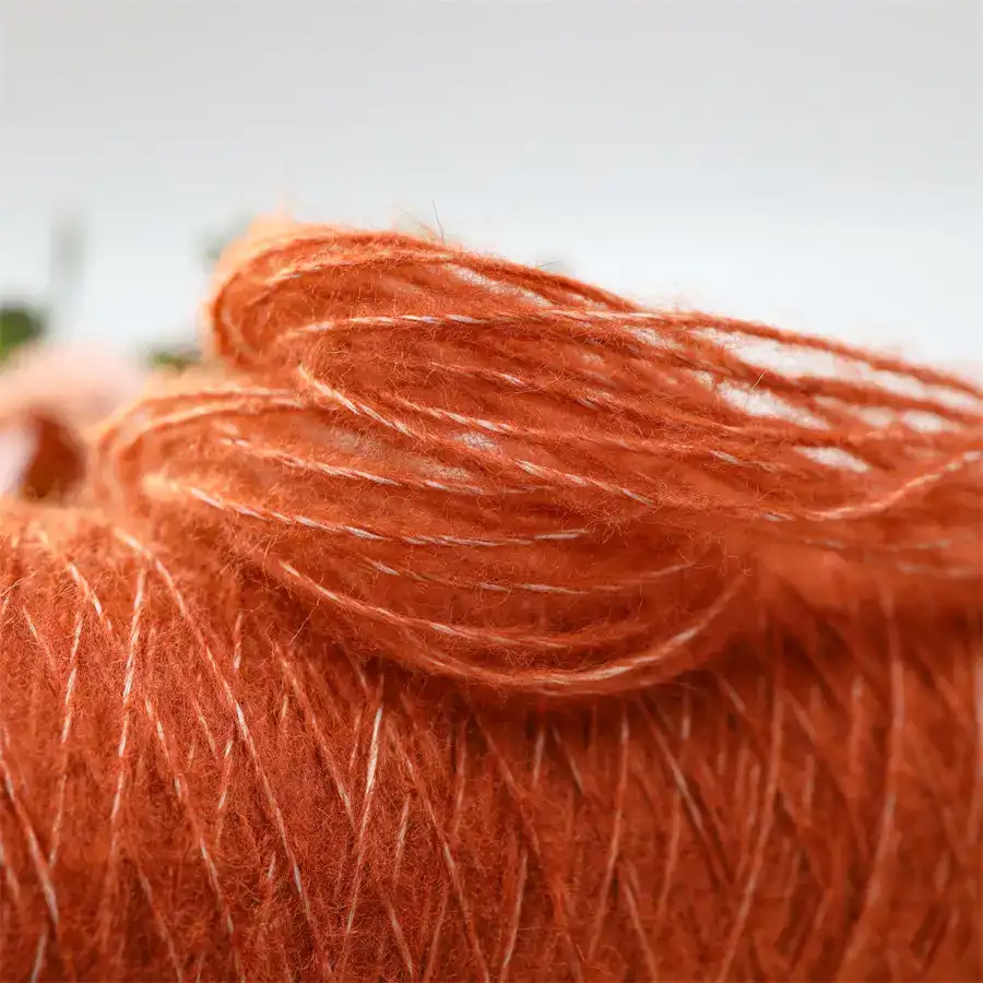 China Yarn for Sweaters Air Spun Yarn Fancy Yarn apricot color buy in China wholesaler bulk order at wholesale price free worldwide shipping Alibaba