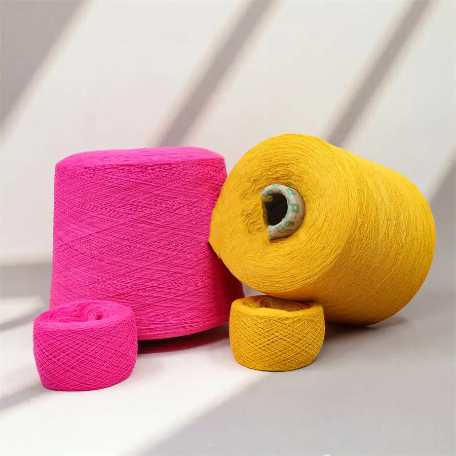 China Yarn for Sweaters Ring Spun Regular Yarn yellow color buy in China wholesaler bulk order at wholesale price free worldwide shipping Alibaba