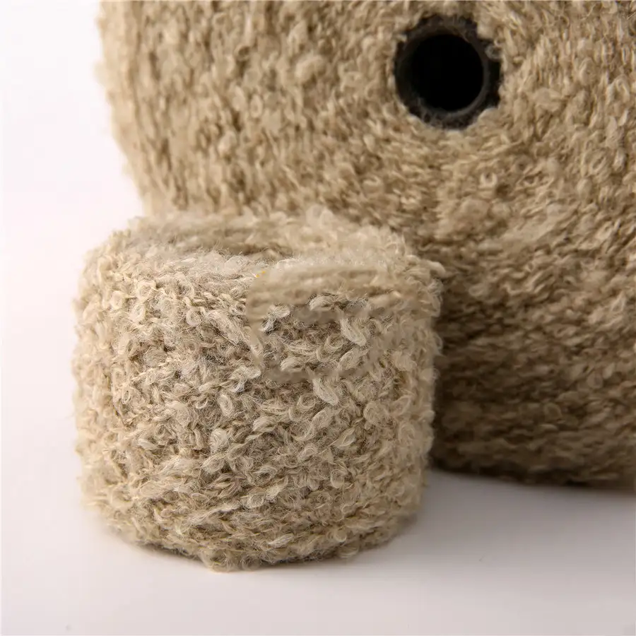 China Yarn for Sweaters Boucle Yarn Fancy Yarn yellow color buy in China wholesaler bulk order at wholesale price free worldwide shipping Alibaba