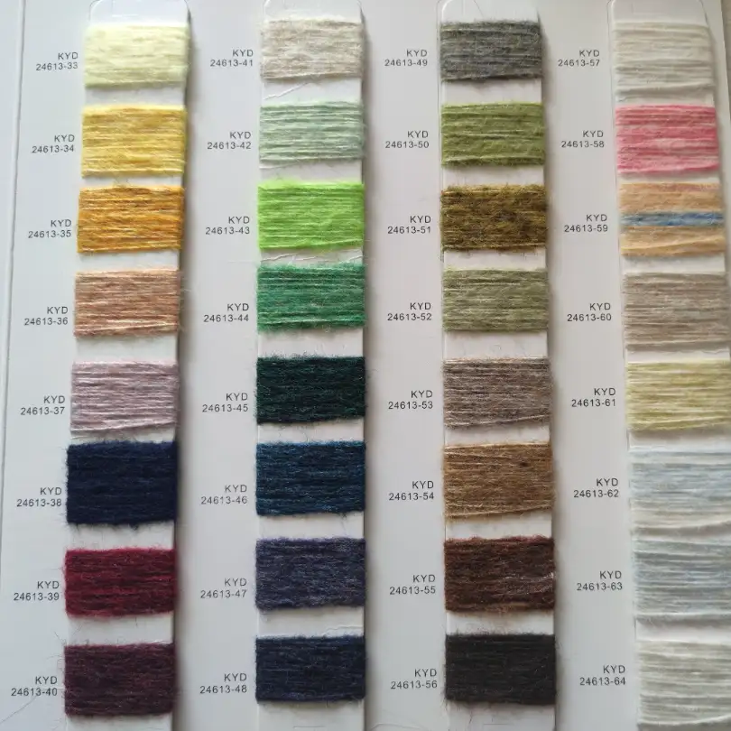 China Yarn for Hoodie  (Sweater),Polo T-shirt (Sweater), Full-Zipper Cardigan (Sweater) Air Spun Yarn Fancy Yarn Recycled Polyester Recycled Acrylic RWS Wool Recycled Nylon 浅花灰 color buy from China wholesaler bulk order at wholesale price free worldwide shipping Alibaba