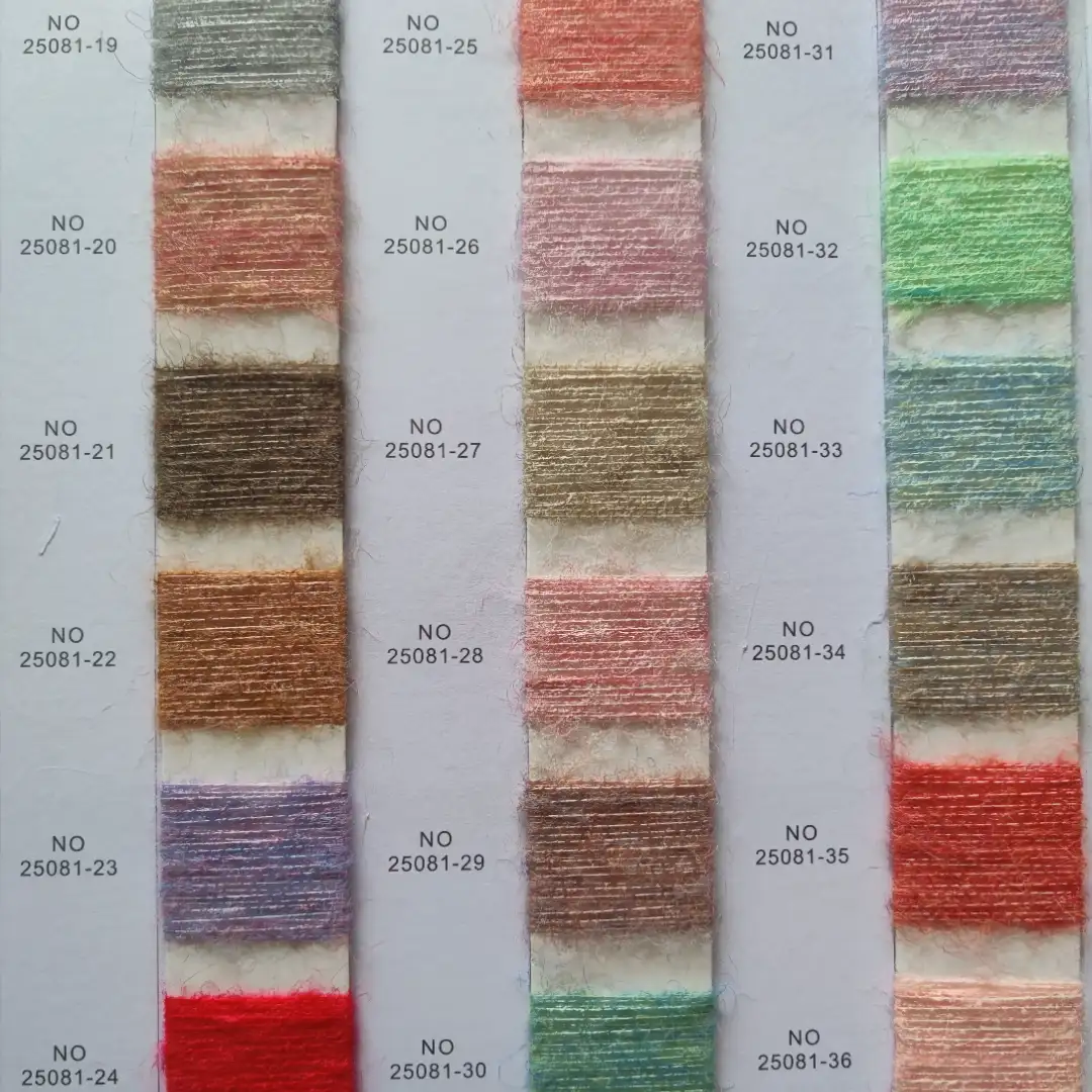 China Yarn for Polo T-shirt (Sweater),Crew Neck Pullover (Sweater),Half-Zipper Cardigan (Sweater) Mossy Yarn Fancy Yarn Recycled Polyester Recycled Acrylic Recycled Nylon RWS Wool 咖啡 color buy from China wholesaler bulk order at wholesale price free worldwide shipping Alibaba