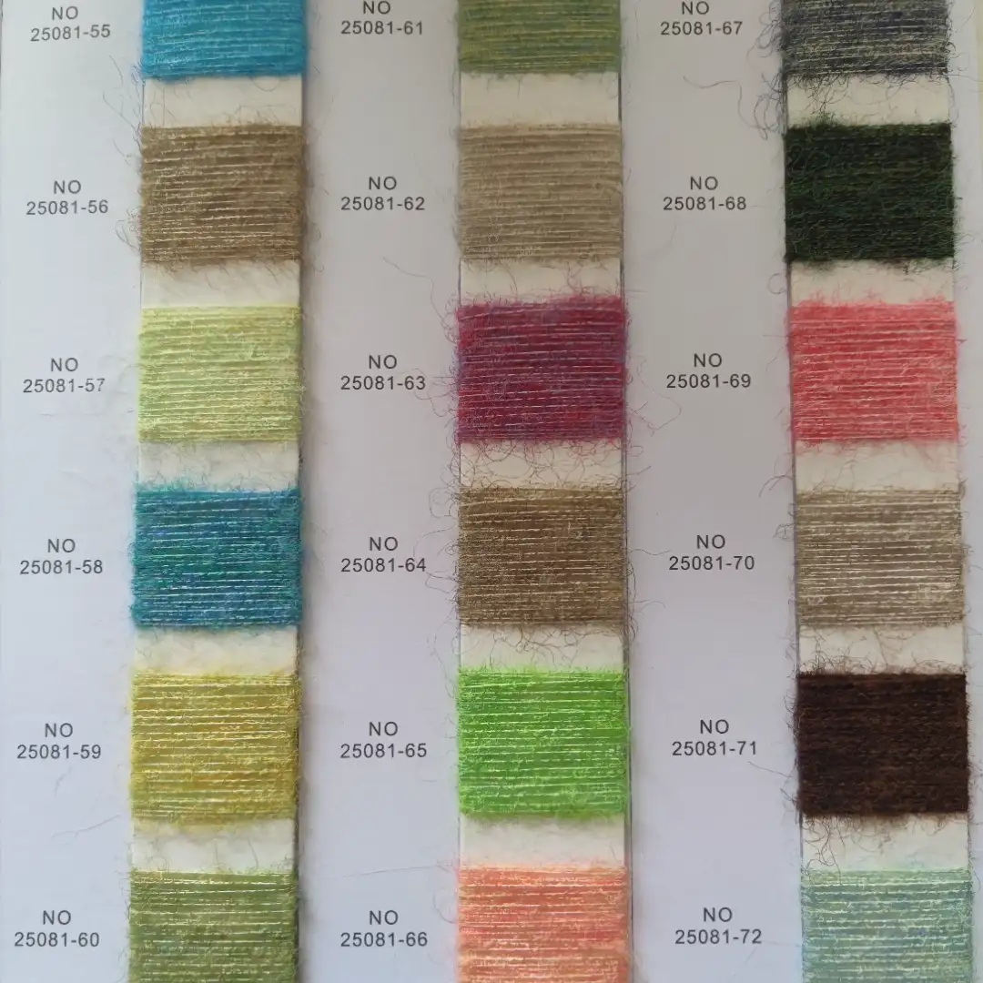 China Yarn for Polo T-shirt (Sweater),Crew Neck Pullover (Sweater),Half-Zipper Cardigan (Sweater) Mossy Yarn Fancy Yarn Recycled Polyester Recycled Acrylic Recycled Nylon RWS Wool 咖啡 color buy from China wholesaler bulk order at wholesale price free worldwide shipping Alibaba