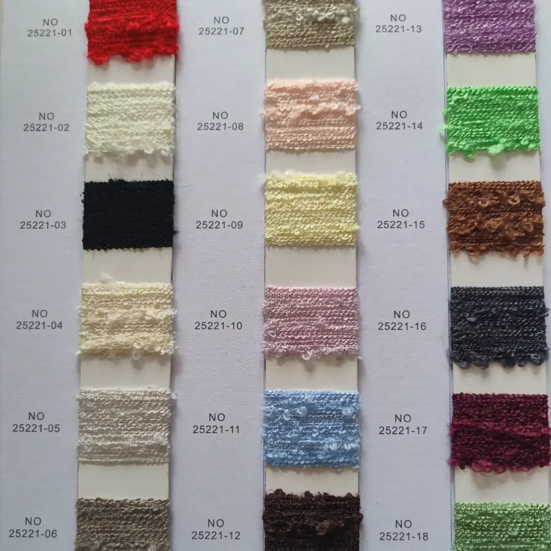 China Yarn for Hoodie  (Sweater),Polo T-shirt (Sweater), Full-Zipper Cardigan (Sweater) Boucle Yarn Fancy Yarn Recycled Acrylic Recycled Nylon RWS Wool 浅蓝 color buy from China wholesaler bulk order at wholesale price free worldwide shipping Alibaba