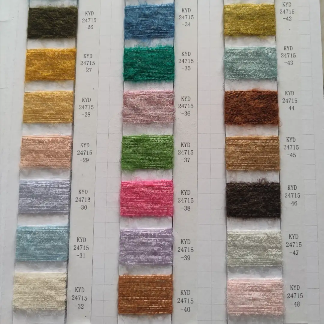 China Yarn for Sweaters Mossy Yarn Fancy Yarn Recycled Polyester Acrylic Wool Spandex 深花灰 color buy from China wholesaler bulk order at wholesale price free worldwide shipping Alibaba