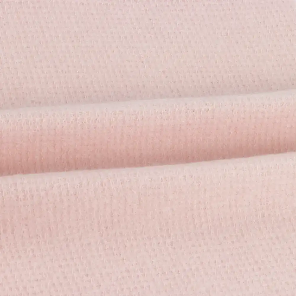 China Fabric for Crop Top,Hoodie,Tank Top Velvet Knit Fabric Polyester Nylon Solid-Pink color buy from China wholesaler bulk order at wholesale price free worldwide shipping Alibaba