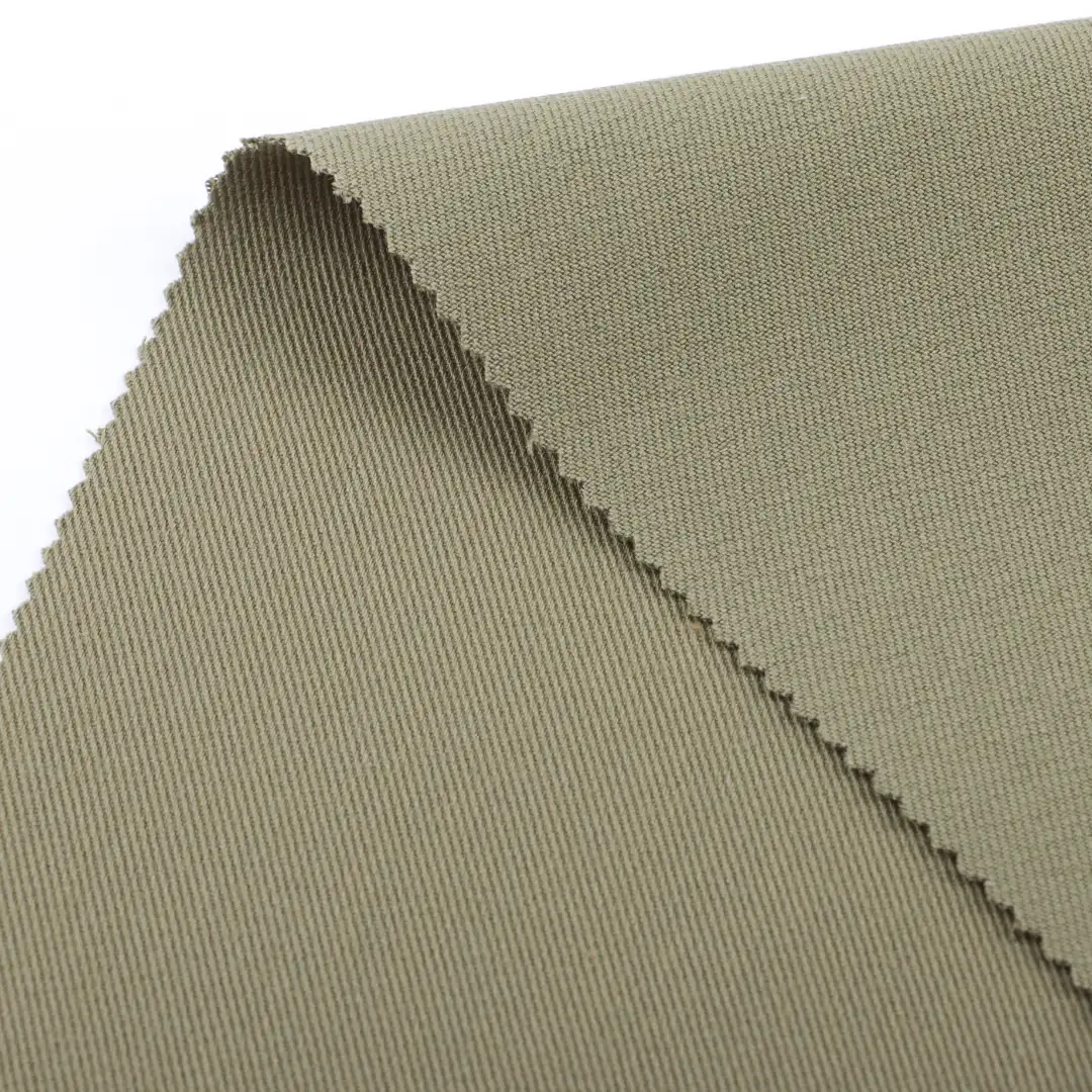 China Fabric  Single-way Stretch Woven Fabric Synthetic Woven Fabric Polyester Rayon Spandex GREEN-41# color buy from China wholesaler bulk order at wholesale price free worldwide shipping Alibaba