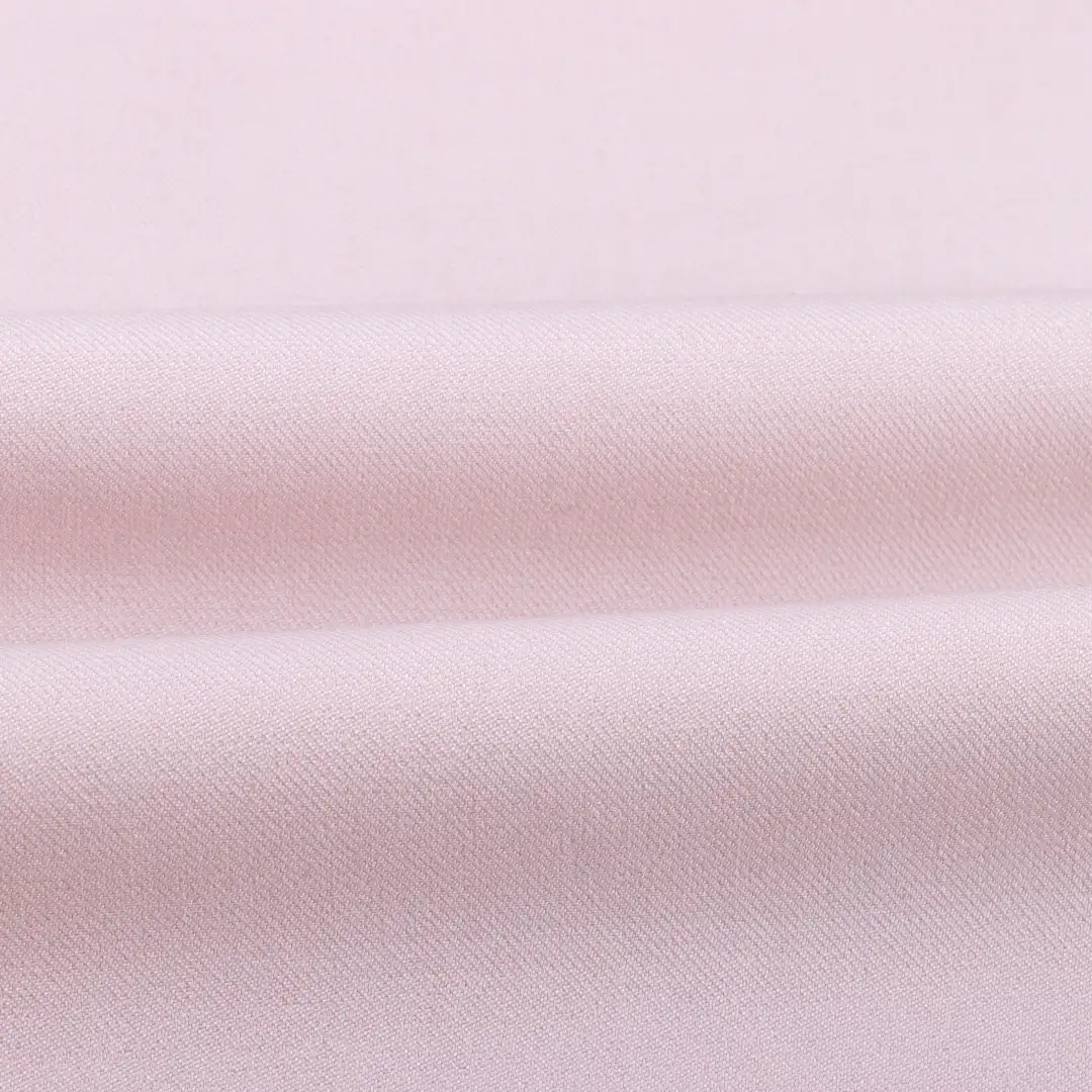 China Fabric  Polyester Twill Lining Fabric Synthetic Woven Fabric Polyester Spandex Pink-55# color buy from China wholesaler bulk order at wholesale price free worldwide shipping Alibaba