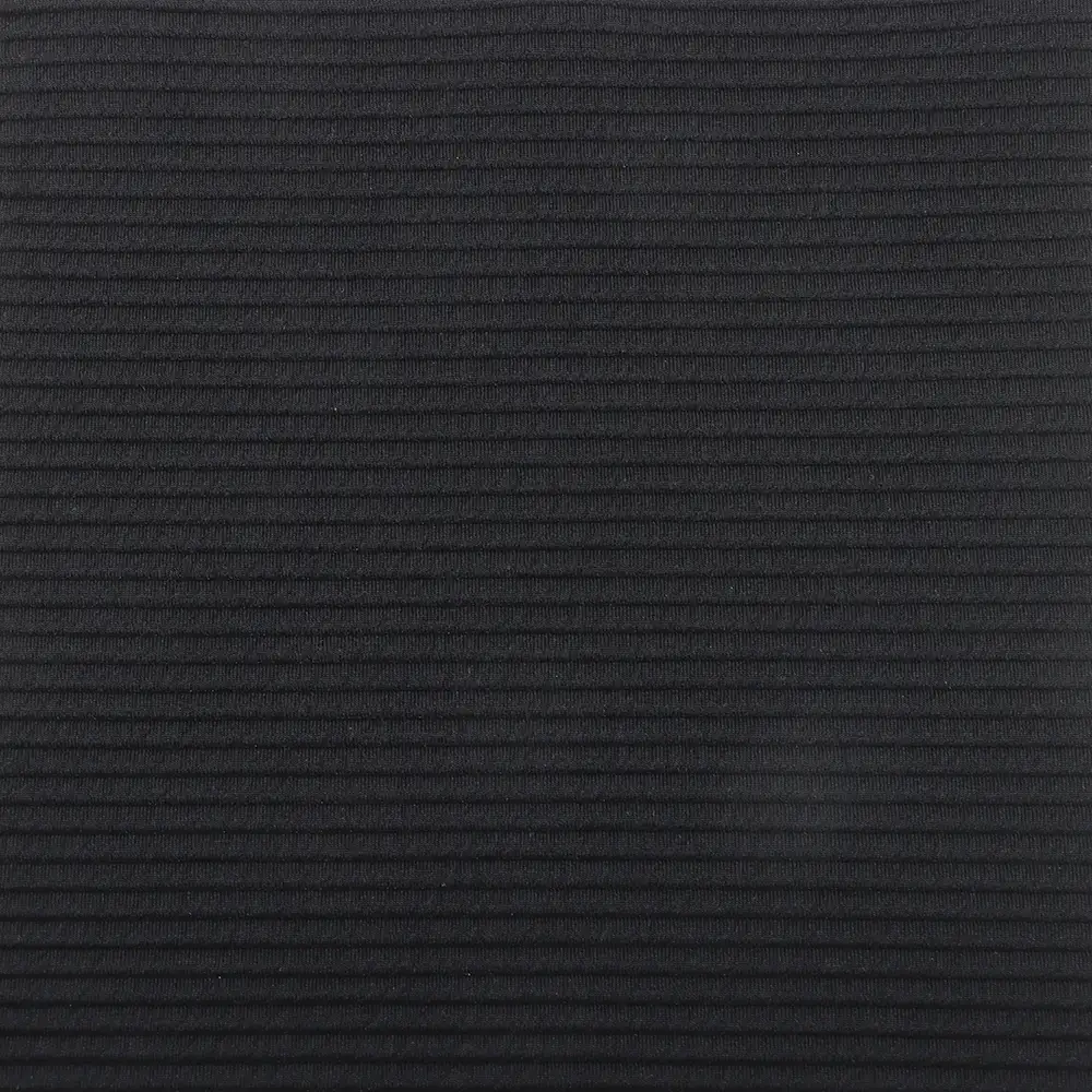 China Fabric for Blazer Ottoman Knit Fabric Polyester Elastane black color buy from China wholesaler bulk order at wholesale price free worldwide shipping Alibaba