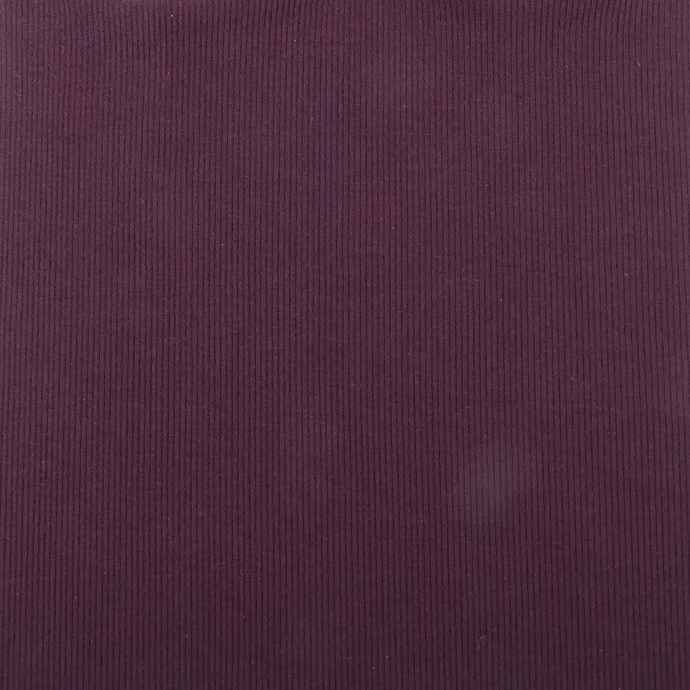 China Fabric for T-Shirt Rib Knit Fabric Polyester Rayon Elastane violet color buy from China wholesaler bulk order at wholesale price free worldwide shipping Alibaba