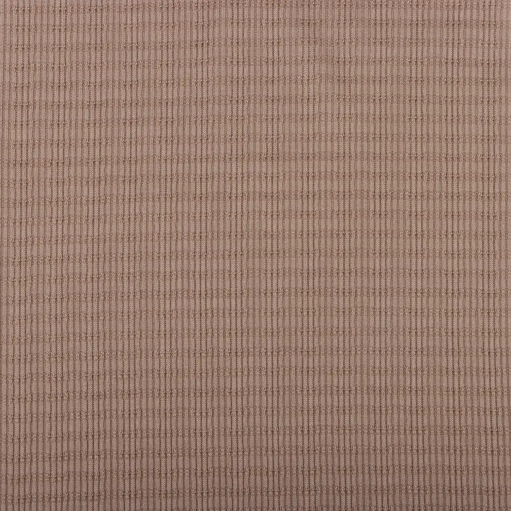 China Fabric for T-Shirt Rib Knit Fabric Polyester Cotton Elastane coffee color color buy from China wholesaler bulk order at wholesale price free worldwide shipping Alibaba