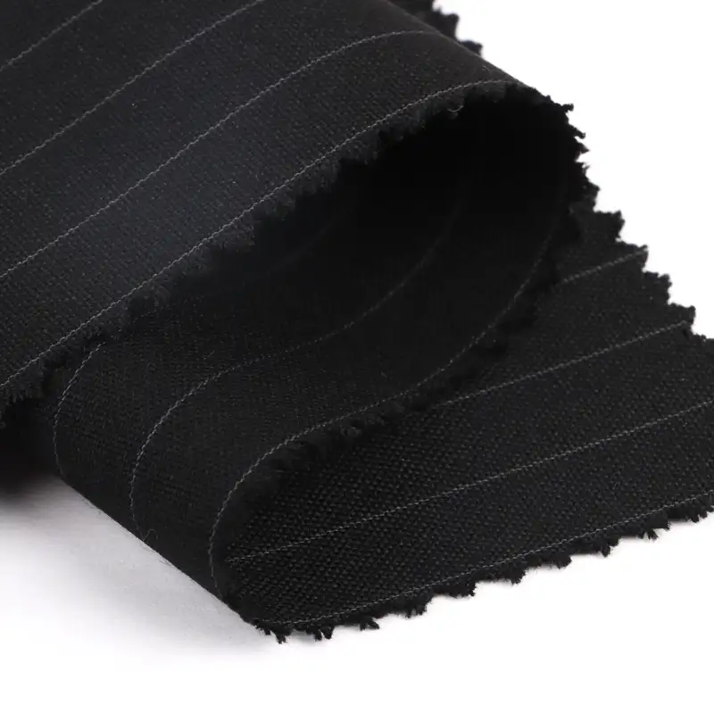 China Fabric  Polyester/Rayon Plain Woven Blended Fabric Polyester Rayon Spandex Black color buy from China wholesaler bulk order at wholesale price free worldwide shipping Alibaba