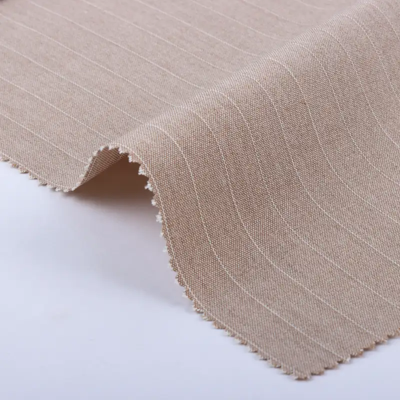 China Fabric  Polyester/Rayon Plain Woven Blended Fabric Polyester Rayon Spandex Khaki color buy from China wholesaler bulk order at wholesale price free worldwide shipping Alibaba