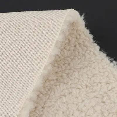 China Fabric  Fleece Knit Fabric Beige color buy in China wholesaler bulk order at wholesale price free worldwide shipping Alibaba