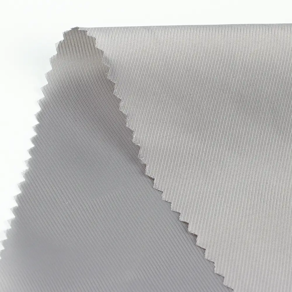 China Fabric  Polyester Taffeta Synthetic Woven Fabric Grey color buy in China wholesaler bulk order at wholesale price free worldwide shipping Alibaba