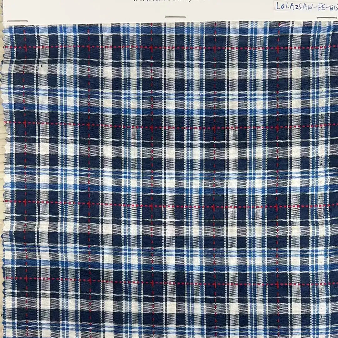 China Fabric  Cotton Poplin Natural Woven Fabric Blue and white color buy in China wholesaler bulk order at wholesale price free worldwide shipping Alibaba