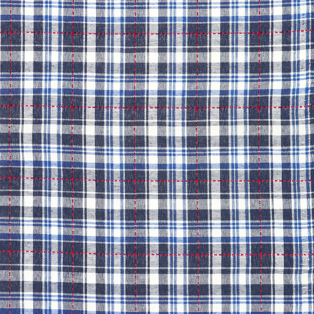 China Fabric for Blouse,Skirt,Crop Top Cotton Poplin Natural Woven Fabric Cotton Polyester Blue and white color buy from China wholesaler bulk order at wholesale price free worldwide shipping Alibaba