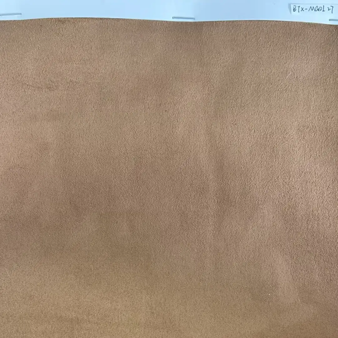 China Fabric  Warp Suede Knit Fabric Brown color buy in China wholesaler bulk order at wholesale price free worldwide shipping Alibaba