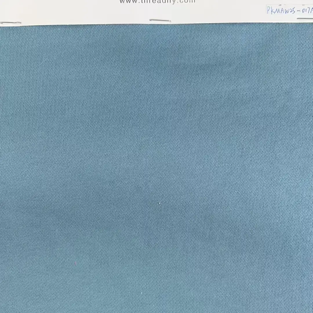 China Fabric  French Terry Knit Fabric Blue color buy in China wholesaler bulk order at wholesale price free worldwide shipping Alibaba