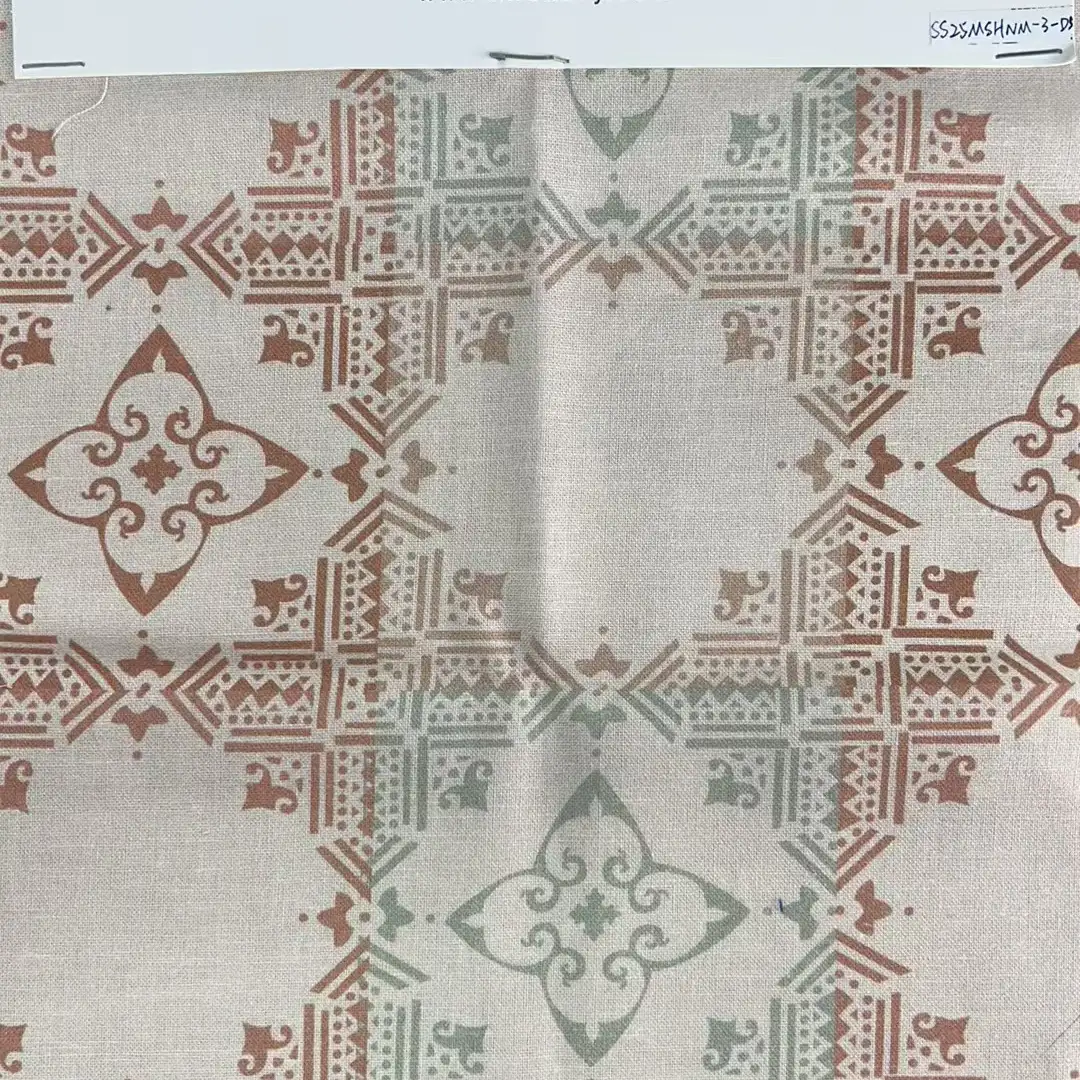 China Fabric  Linen/Rayon Plain Natural Woven Fabric printing color buy in China wholesaler bulk order at wholesale price free worldwide shipping Alibaba